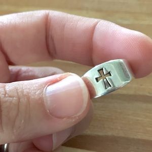 James Avery Narrow Crosslet Ring